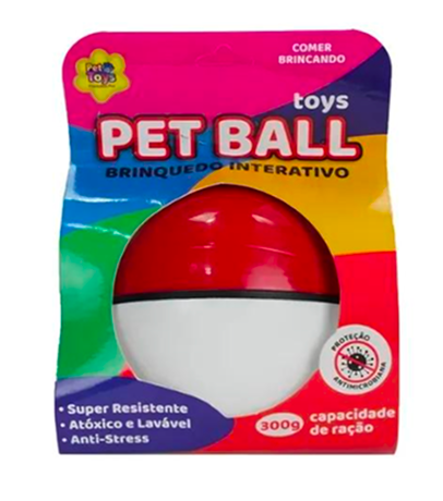 PET BALL – Bola Interativa e Resistente para Cães – Produto Pet Durável para Enriquecimento