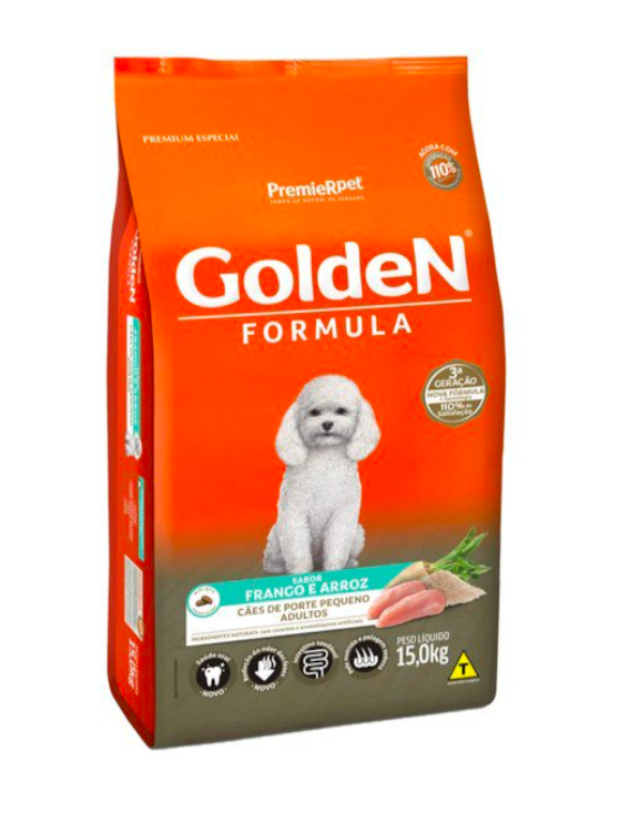 GOLDEN ADULTOS FRANGO MINI BITS 15 KG – PREMIER
