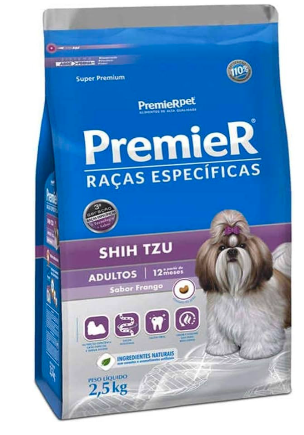 PREMIER SHIH TZU FILHOTES 2,5 KG