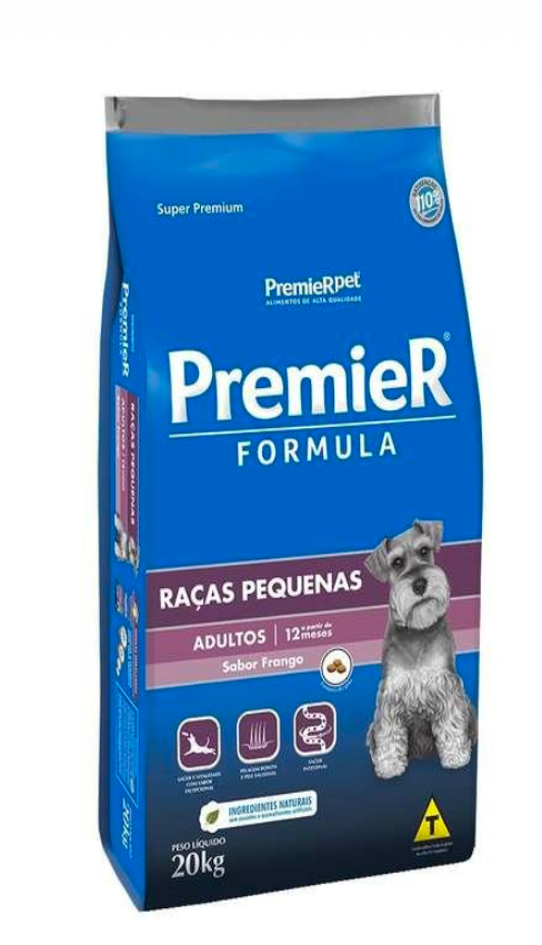 PREMIER RAÇAS PEQUENAS ADULTOS 20 KG