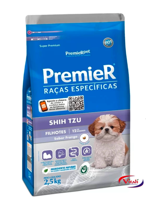 PREMIER SHIH TZU FILHOTES 2,5 KG