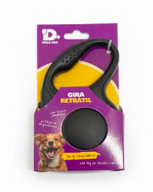 GUIA RETRÁTIL 5M e 3M – Controle Seguro e Confortável para Passeios com Cães