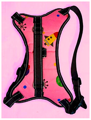 Peitoral ajustável para gatos