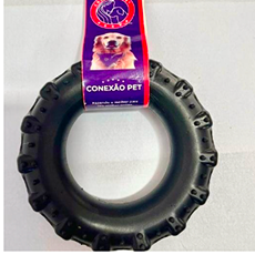 Brinquedo mordedor de pneu para cães