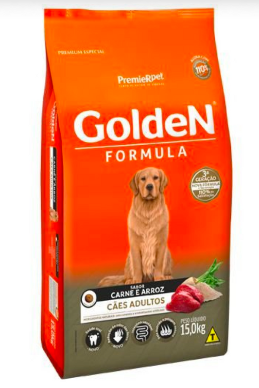 GOLDEN ADULTOS CARNE 15 KG – PREMIER