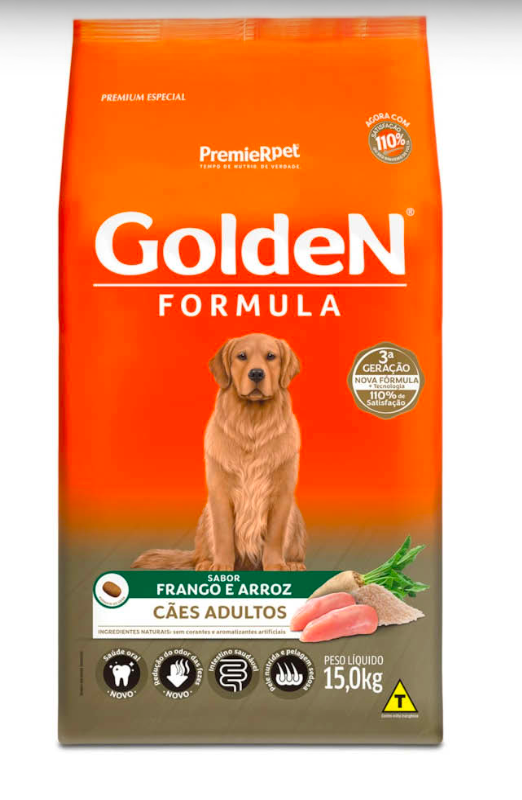 GOLDEN ADULTOS FRANGO 15 KG – PREMIER