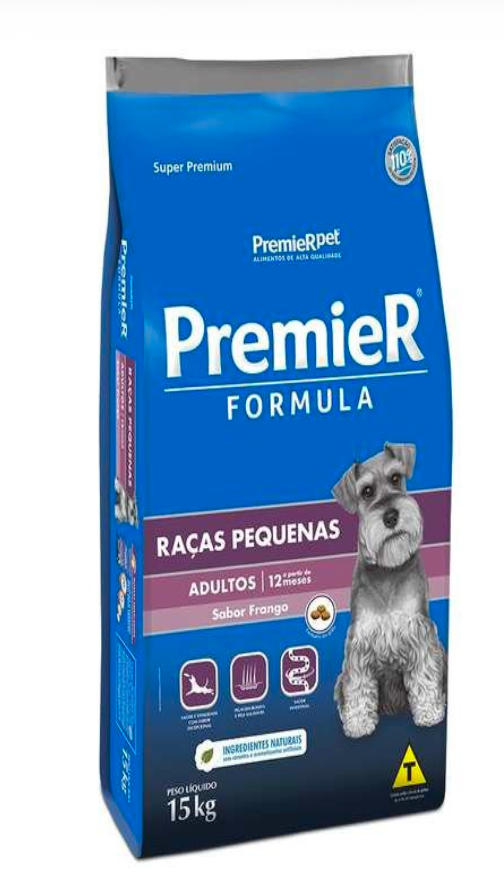 PREMIER RAÇAS PEQUENAS ADULTOS 15 KG